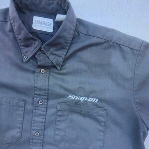Snap Charcoal Men's Casual Shirt